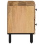 Mesita de noche de madera maciza de mango 40x33x46 cm de , Mesitas de noche - Ref: Foro24-356889, Precio: 80,65 €, Descuento: %