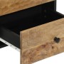 Mesita de noche de madera maciza de mango 40x33x46 cm de , Mesitas de noche - Ref: Foro24-356889, Precio: 80,65 €, Descuento: %