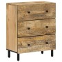 Solid mango wood auxiliary cabinet 60x33x75 cm by , Sideboards - Ref: Foro24-356894, Price: 208,37 €, Discount: %