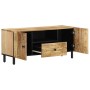 Mueble de TV madera maciza de mango 105x33x46 cm de , Muebles TV - Ref: Foro24-356905, Precio: 136,38 €, Descuento: %