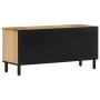 Mueble de TV madera maciza de mango 100x33x46 cm de , Muebles TV - Ref: Foro24-356907, Precio: 110,99 €, Descuento: %