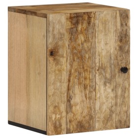 Solid mango wood wall-mounted bathroom cabinet 38x33x48 cm by , bathroom vanities - Ref: Foro24-356911, Price: 81,99 €, Disco...