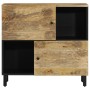 Armario auxiliar madera maciza de mango 80x33x75 cm de , Aparadores - Ref: Foro24-356918, Precio: 157,43 €, Descuento: %