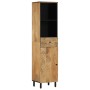 Solid mango wood bathroom cabinet 38x33x160 cm by , bathroom vanities - Ref: Foro24-356913, Price: 174,55 €, Discount: %