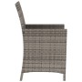 Garden chairs and table with cushions 3 pieces gray PE rattan by , Garden sets - Ref: Foro24-365119, Price: 209,99 €, Discoun...