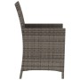 Garden chairs and table with cushions 3 pieces gray PE rattan by , Garden sets - Ref: Foro24-365125, Price: 196,43 €, Discoun...