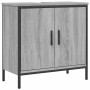 Bathroom vanity cabinet in gray Sonoma engineered wood, 60x30x60 cm. by , Dressing tables - Ref: Foro24-842449, Price: 65,35 ...