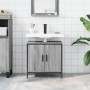 Bathroom vanity cabinet in gray Sonoma engineered wood, 60x30x60 cm. by , Dressing tables - Ref: Foro24-842449, Price: 65,35 ...