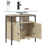 Bathroom vanity cabinet in Sonoma oak engineered wood, 60x30x60 cm. by , Dressing tables - Ref: Foro24-842437, Price: 62,61 €...