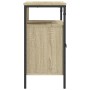 Armario lavabo baño madera ingeniería roble Sonoma 60x30x60 cm de , Tocadores - Ref: Foro24-842437, Precio: 62,61 €, Descuent...