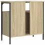 Armario lavabo baño madera ingeniería roble Sonoma 60x30x60 cm de , Tocadores - Ref: Foro24-842437, Precio: 62,61 €, Descuent...