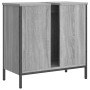 Bathroom vanity cabinet in gray Sonoma engineered wood, 60x30x60 cm. by , Dressing tables - Ref: Foro24-842449, Price: 65,35 ...