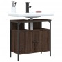 Bathroom vanity cabinet made of engineered oak wood in brown, measuring 60x30x60 cm. by , Dressing tables - Ref: Foro24-84244...