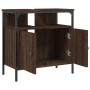 Bathroom vanity cabinet made of engineered oak wood in brown, measuring 60x30x60 cm. by , Dressing tables - Ref: Foro24-84244...