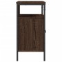 Bathroom vanity cabinet made of engineered oak wood in brown, measuring 60x30x60 cm. by , Dressing tables - Ref: Foro24-84244...