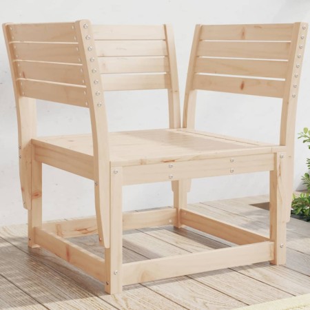 Solid pine wood garden chair by , Outdoor sofas - Ref: Foro24-844674, Price: 69,65 €, Discount: %