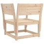 Solid pine wood garden chair by , Outdoor sofas - Ref: Foro24-844674, Price: 69,65 €, Discount: %