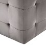 Mesitas de noche 2 unidades terciopelo gris 30x30x30 cm de vidaXL, Mesitas de noche - Ref: Foro24-249017, Precio: 81,12 €, De...