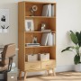 4-level OLDEN solid pine wood shelf in brown color by , Bookcases and shelves - Ref: Foro24-358612, Price: 215,22 €, Discount: %