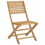 Folding garden chairs 2 units acacia wood 48.5x61.5x87 cm by , Garden chairs - Ref: Foro24-365739, Price: 110,09 €, Discount: %