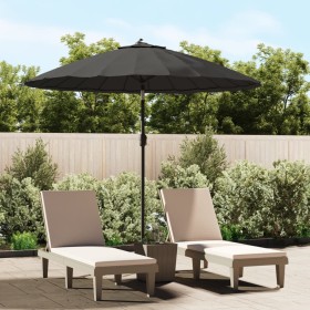 Garden umbrella with anthracite gray aluminum pole 270 cm by vidaXL, Umbrellas - Ref: Foro24-47306, Price: 78,99 €, Discount: %