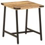 Solid mango wood and iron side table 45x45x50 cm by , Side tables - Ref: Foro24-372734, Price: 53,31 €, Discount: %