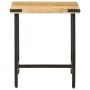 Mesa auxiliar de madera maciza de mango y hierro 45x45x50 cm de , Mesas auxiliares - Ref: Foro24-372734, Precio: 53,32 €, Des...