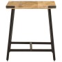 Solid mango wood and iron side table 45x45x50 cm by , Side tables - Ref: Foro24-372734, Price: 53,31 €, Discount: %