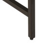 Solid mango wood and iron side table 45x45x50 cm by , Side tables - Ref: Foro24-372734, Price: 53,31 €, Discount: %