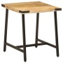 Solid mango wood and iron side table 45x45x50 cm by , Side tables - Ref: Foro24-372734, Price: 53,31 €, Discount: %