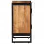 Solid acacia wood and iron bathroom furniture 40x30x60 cm by , Bathroom furniture - Ref: Foro24-372748, Price: 97,33 €, Disco...