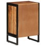 Solid acacia wood and iron bathroom furniture 40x30x60 cm by , Bathroom furniture - Ref: Foro24-372748, Price: 97,33 €, Disco...