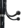 Coat rack with umbrella stand, powder-coated black iron, 180 cm by , Hat and coat racks - Ref: Foro24-377101, Price: 50,88 €,...