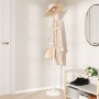 White powder-coated iron coat rack, 177 cm by , Hat and coat racks - Ref: Foro24-377086, Price: 32,02 €, Discount: %