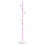 Iron coat rack with pink powder coating, 172 cm by , Hat and coat racks - Ref: Foro24-377090, Price: 44,61 €, Discount: %