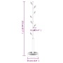 Iron coat rack with pink powder coating, 172 cm by , Hat and coat racks - Ref: Foro24-377090, Price: 44,61 €, Discount: %