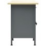 Black steel workbench 160x60x85 cm by vidaXL, Work tables - Ref: Foro24-145348, Price: 512,99 €, Discount: %