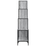 Estantería madera ingeniería y metal gris Sonoma 122x30x132 cm de , Librerías y estanterías - Ref: Foro24-845444, Precio: 94,...