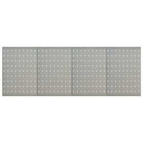 Pegboards for wall 4 units steel 40x58 cm by vidaXL, Tool Organization and Storage - Ref: Foro24-145350, Price: 48,76 €, Disc...