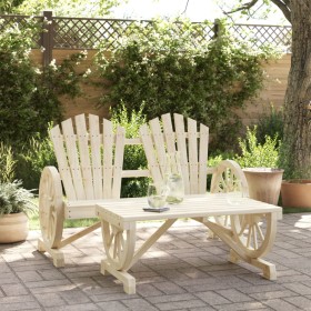 2-piece solid pine wood garden furniture set by , Garden sets - Ref: Foro24-365097, Price: 241,17 €, Discount: %