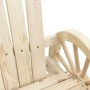 Double Adirondack garden chair made of solid fir wood by , Garden chairs - Ref: Foro24-365095, Price: 160,63 €, Discount: %