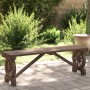 Solid spruce wood garden bench 115 cm by , Garden chairs - Ref: Foro24-365112, Price: 93,67 €, Discount: %