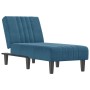 Blue Velvet Divan Sofa by , Daybeds - Ref: Foro24-352825, Price: 139,02 €, Discount: %