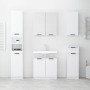 White plywood 5-piece bathroom cabinet set by , Bathroom furniture - Ref: Foro24-3115852, Price: 287,99 €, Discount: %