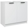 White plywood 5-piece bathroom cabinet set by , Bathroom furniture - Ref: Foro24-3115852, Price: 287,99 €, Discount: %