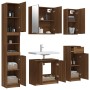 Badezimmermöbel-Set 5-teilig, Eichenbraun-Sperrholz von , Badezimmermöbel - Ref: Foro24-3115859, Preis: 299,48 €, Rabatt: %