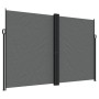 Anthracite retractable side awning 220x1200 cm by , Umbrellas - Ref: Foro24-318086, Price: 204,49 €, Discount: %