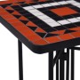 Side table with terracotta and white ceramic mosaic. by vidaXL, Pot stands - Ref: Foro24-46712, Price: 38,45 €, Discount: %