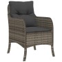 Garden armchairs with cushions 2 pcs gray synthetic rattan by , Garden chairs - Ref: Foro24-365147, Price: 212,88 €, Discount: %