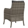 Garden armchairs with cushions 2 pcs gray synthetic rattan by , Garden chairs - Ref: Foro24-365147, Price: 212,88 €, Discount: %